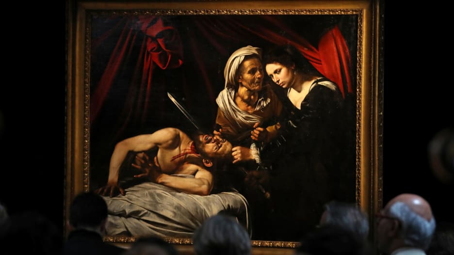 لوحة "جوديث وهولوفيرنس" تباع لمشترٍ غامض قبل إعلانها بالمزاد
