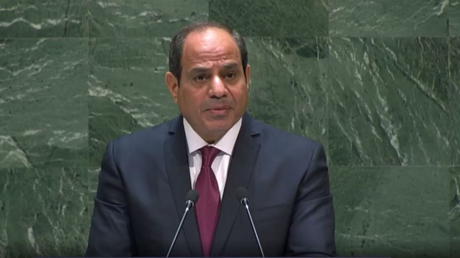 السيسي: نواجه الإرهاب بـ"خطة شاملة".. ومياه النيل "مسألة حياة"