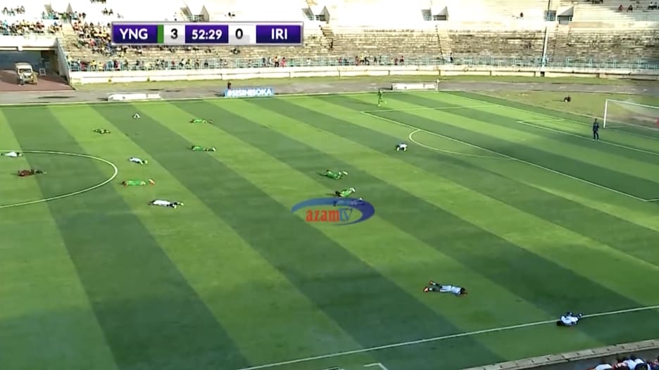 أسراب نحل توقف مباراة كرة قدم وتجبر اللاعبين على "الانبطاح"