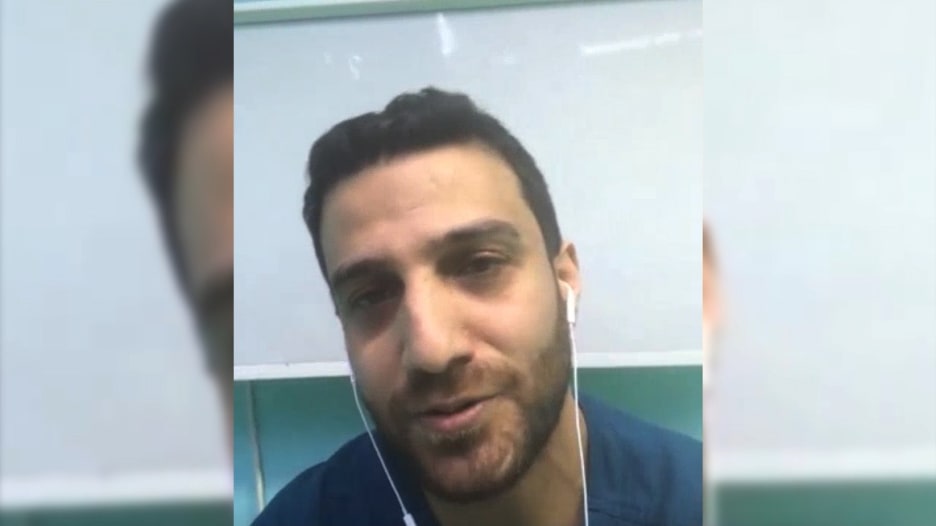 طبيب تخدير أردني يروي لموقع CNN عن 12 يوم عمل في العناية الحثيثة