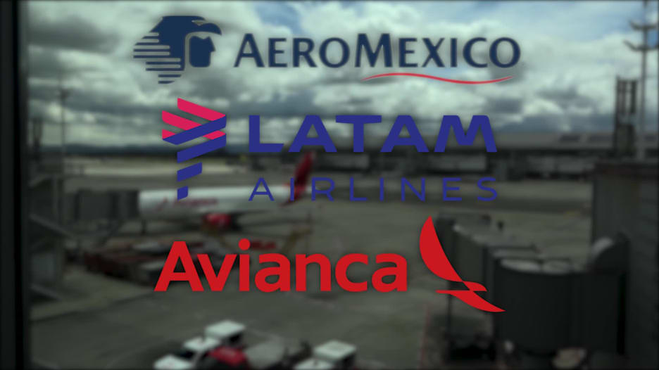 3 من أكبر شركات الطيران في أمريكا الجنوبية تواجه الإفلاس