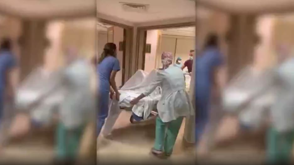 لحظة وقوع انفجار بيروت بكاميرا لبناني كان يصور ولادة زوجته في المستشفى