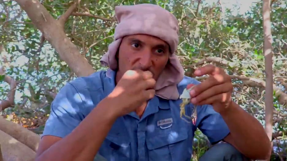 المغامر الإماراتي، خليفة المزروعي في جزيرة السينية، إمارة أم القيوين في دولة الإمارات