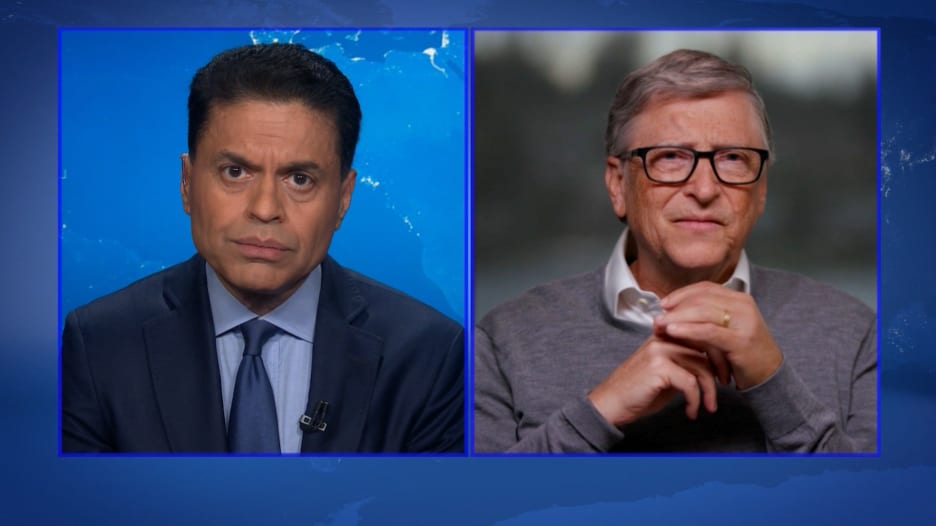 بيل غيتس يكشف لـCNN جهود إنتاج وتوزيع لقاح كورونا عبر العالم