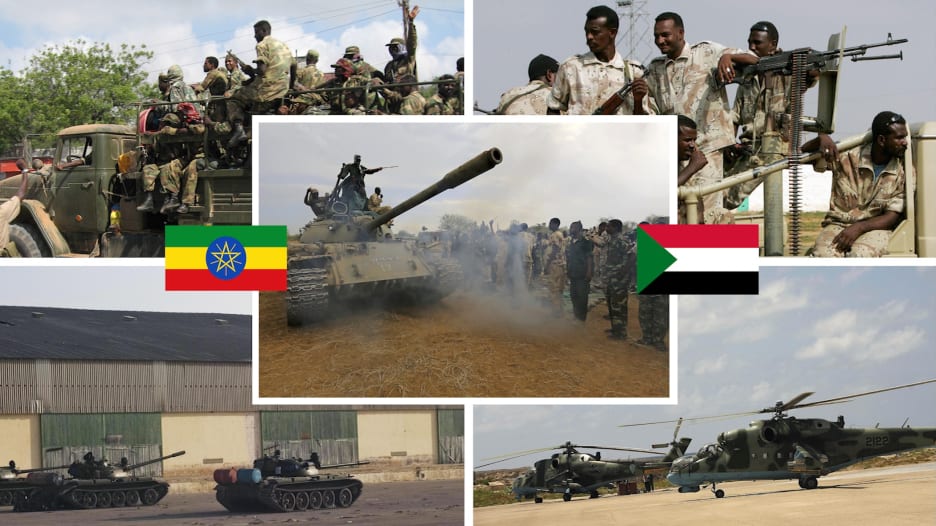 مقارنة بين الجيش السوداني ونظيره الإثيوبي وفق إحصائية 2021