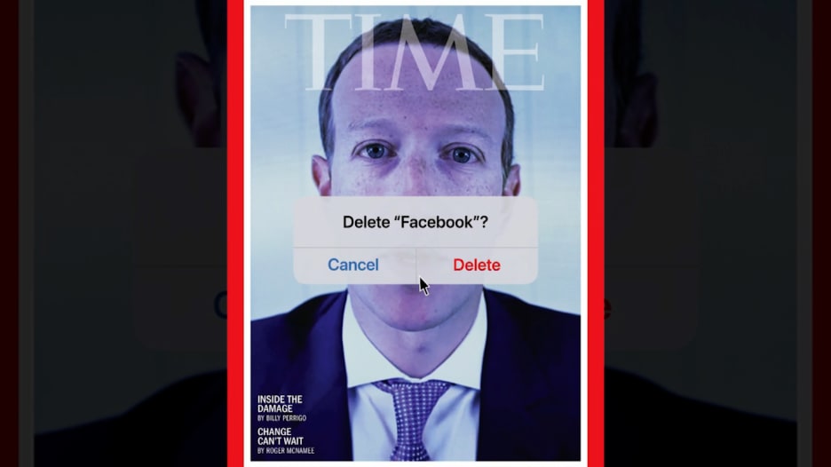 "حذف فيسبوك".. غلاف مجلة "تايم" يلخص واحدًا من أسوأ أوقات زوكربيرغ