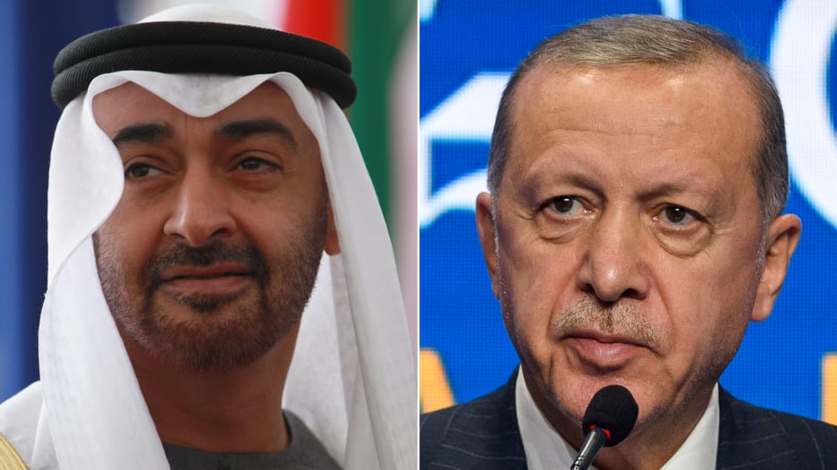 محمد بن زايد ورجب طيب أردوغان يعقدان اجتماعًا نادرًا رفيع المستوى.. إليكم سبب أهميته