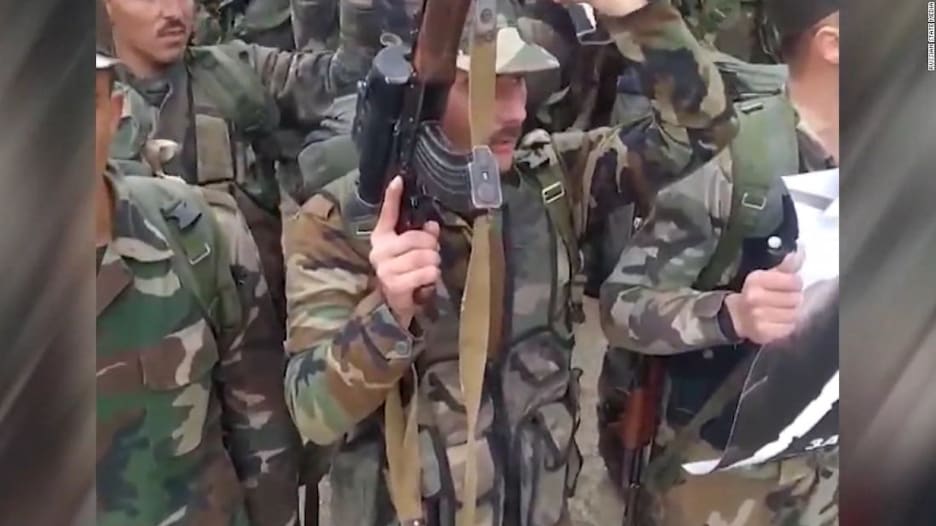 شاهد.. مقاتون سوريون يتطوعون للقتال إلى جانب روسيا في أوكرانيا