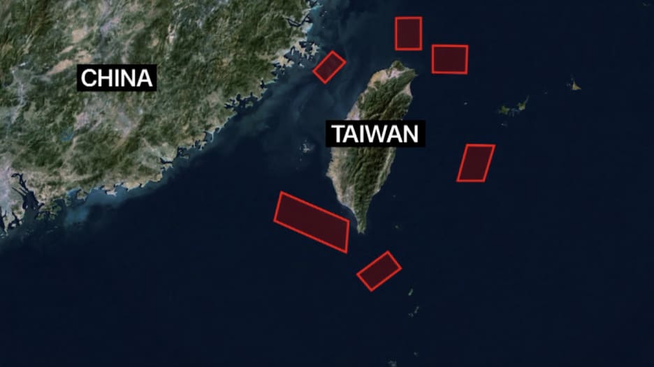 شاهد.. الصين ترسل مقاتلات حربية إلى منطقة الدفاع الجوي التايوانية مع زيارة بيلوسي