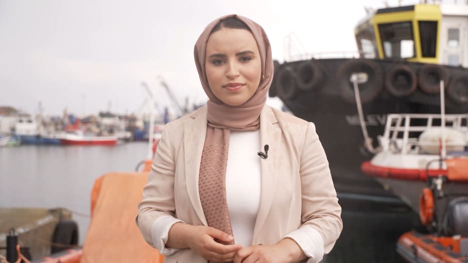 سفينة "ممر الحبوب" تصل اسطنبول.. مراسلة CNN تنقل لكم المشهد قبل عملية التفتيش