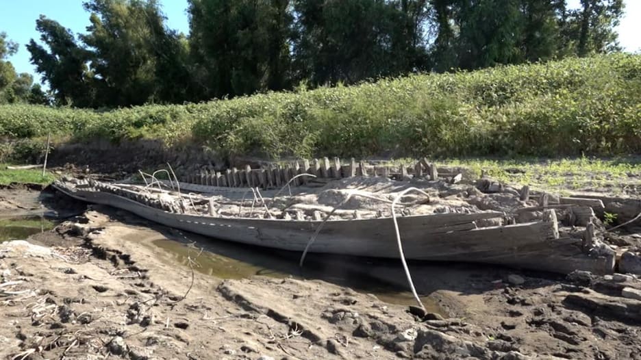 الجفاف يكشف عن سفينة غارقة في قاع نهر المسيسيبي منذ عام 1915