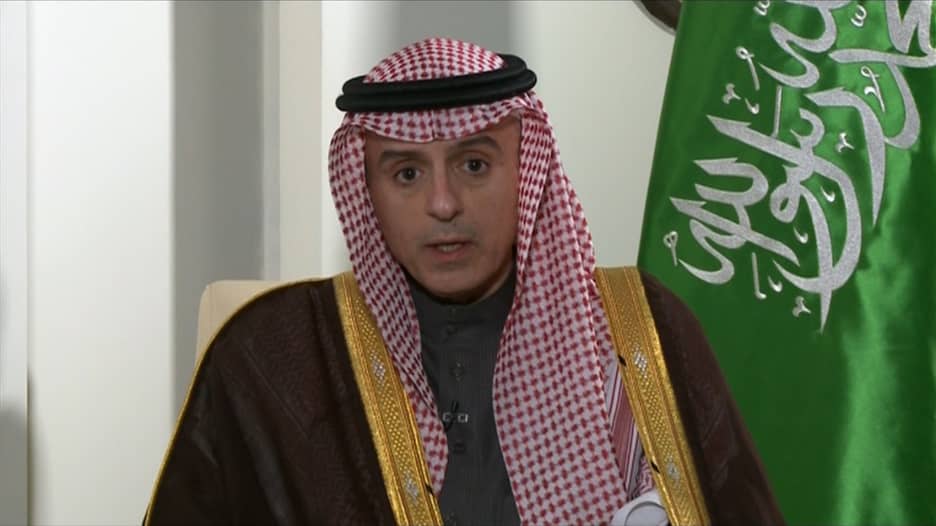 عادل الجبير لـCNN: السعودية لن تساوم على أمنها وإيمانها.. إيران رعت قادة القاعدة ولا تمانع باستخدام الإرهاب