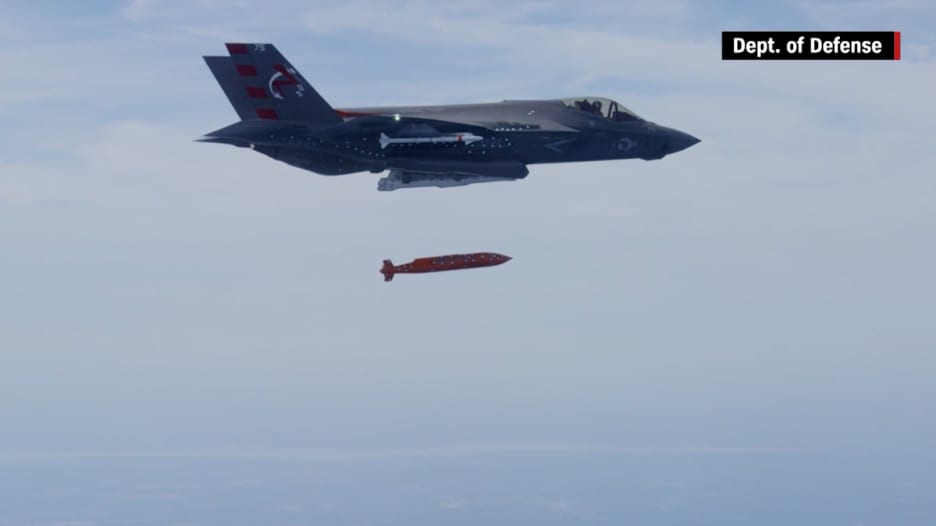 بالفيديو: F-35 تطلق أول قنبلة موجهة 
