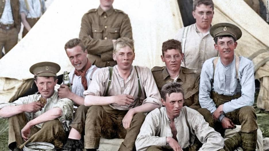 بهذه الصور الملونة للحرب العالمية الأولى.. تعود القصص إلى ال