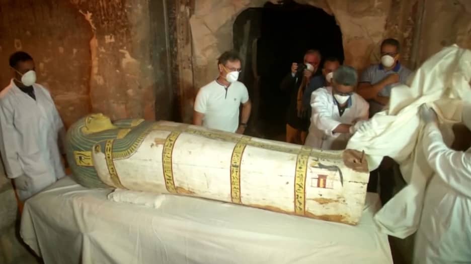 اكتشاف مومياء عمرها 3 آلاف عام في مصر
