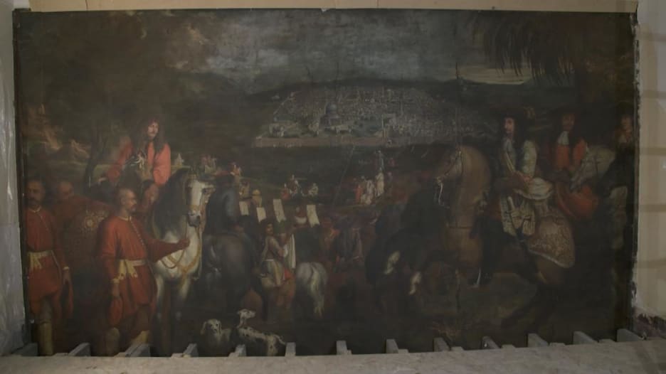  لغز يلف لوحة من القرن الـ17 عثر عليها مخبأة خلف جدار بباريس