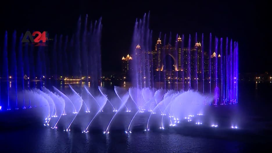 في دبي.. حطمت هذه النافورة الرقم القياسي لكونها الأكبر في العالم