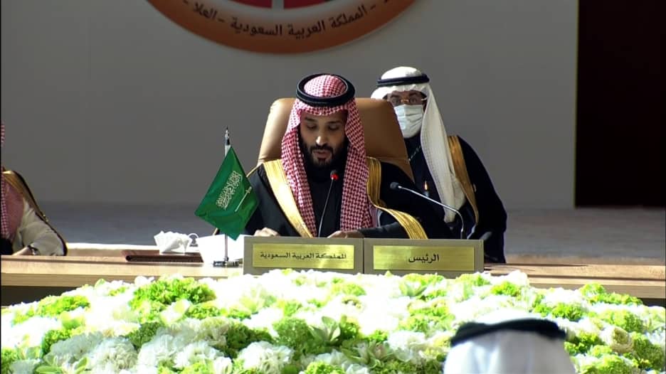 محمد بن سلمان في افتتاح القمة الخليجية: نحتاج إلى توحيد جهودنا لمواجهة التحديات خاصة تهديدات النظام الإيراني