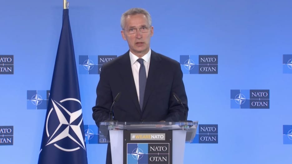الأمين العام لحلف الناتو يدعو روسيا إلى وقف التصعيد وسحب قواتها من أوكرانيا