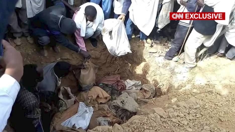 تحقيق CNN قد يوثق مذبحة كبيرة في تيغراي.. وذوي الضحايا: لا يمكننا النوم حتى دفنهم