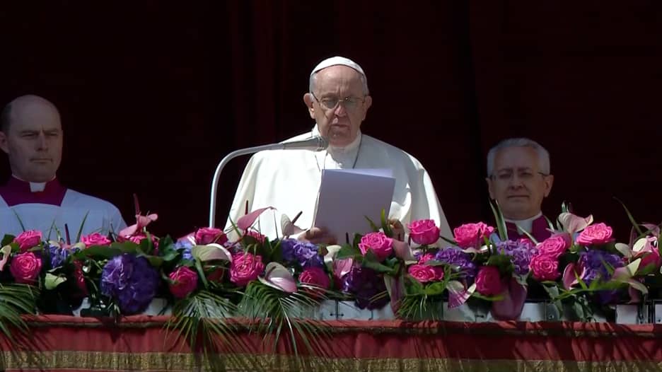 في "عيد فصح الحرب".. البابا فرنسيس يدعو للسلام