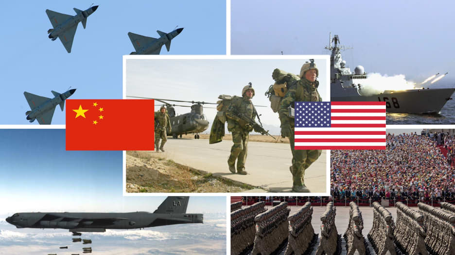 مقارنة بين الجيش الأمريكي ونظيره الصيني.. من الأقوى عسكرياَ؟
