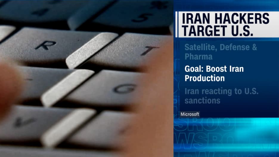مايكروسوفت: قراصنة إيرانيون يستهدفون أسرارًا تحتفظ بها شركات الدفاع والأقمار الصناعية والأدوية
