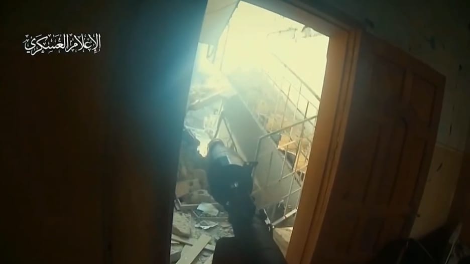 حماس تنشر فيديو لخوض مقاتليها معارك ضد الجيش الإسرائيلي في غزة