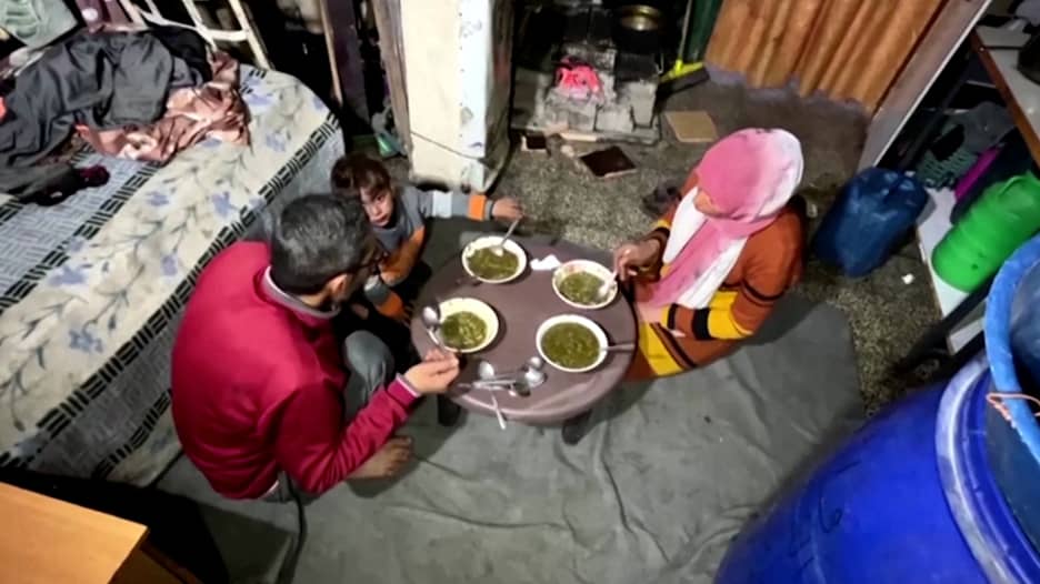 "إحنا عايشين على الخبيزة".. جوعى غزة يأكلون العشب مع غياب مساعدات الإغاثة
