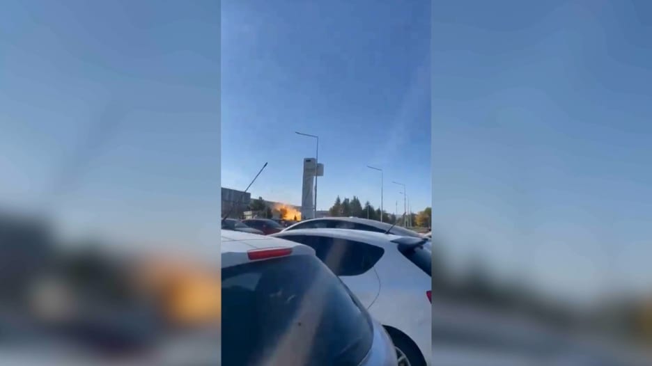 فيديو يظهر لحظة الهجوم على شركة الصناعات الجوية في أنقرة
