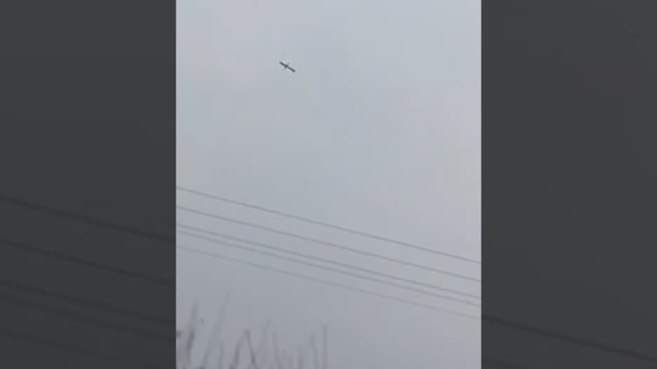 شاهد لحظة شن روسيا هجوما ضخمًا على أوكرانيا بعشرات الصواريخ والمسيّرات