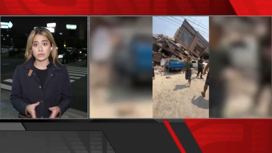 مشاهد صادمة وخراب هائل بسبب زلزال ميانمار المدمر