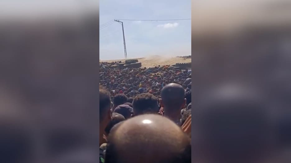 مقاطع لإطلاق نار من رشاشات قرب موقع للمساعدات بغزة.. والأمم المتحدة عن عمليات التوزيع: "فخ مميت"