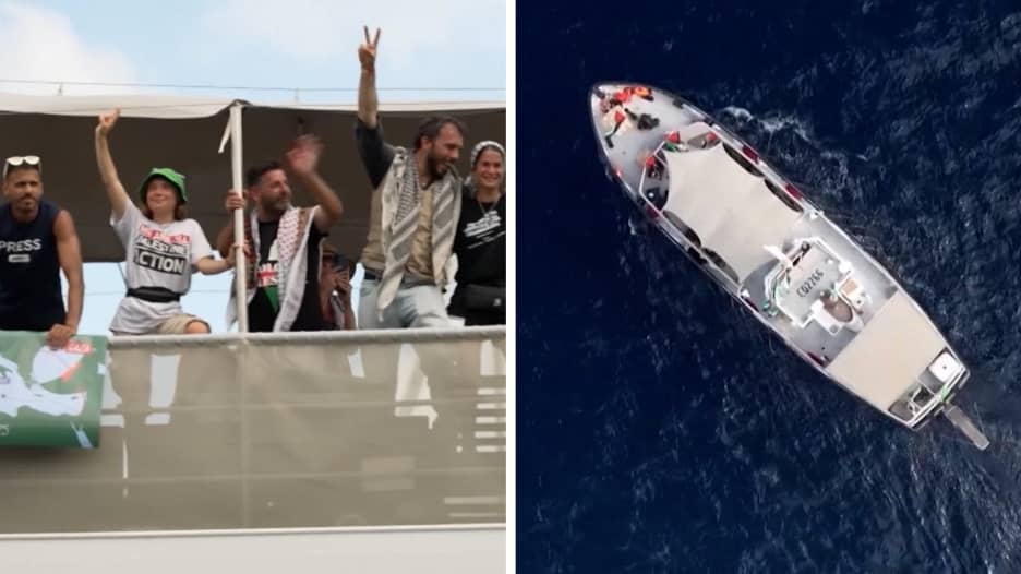 "القصة هنا هي فلسطين".. ناشطون يبحرون نحو غزة في أكبر محاولة لكسر الحصار الإسرائيلي
