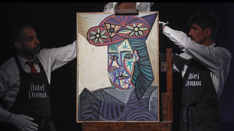 لم تُشاهد منذ 80 عامًا.. لوحة نادرة لبيكاسو إلى المزاد في فرنسا