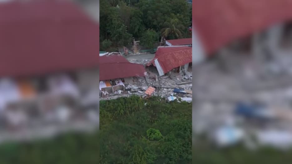 فيديو يُظهر حجم الدمار الذي خلفه زلزال الفلبين