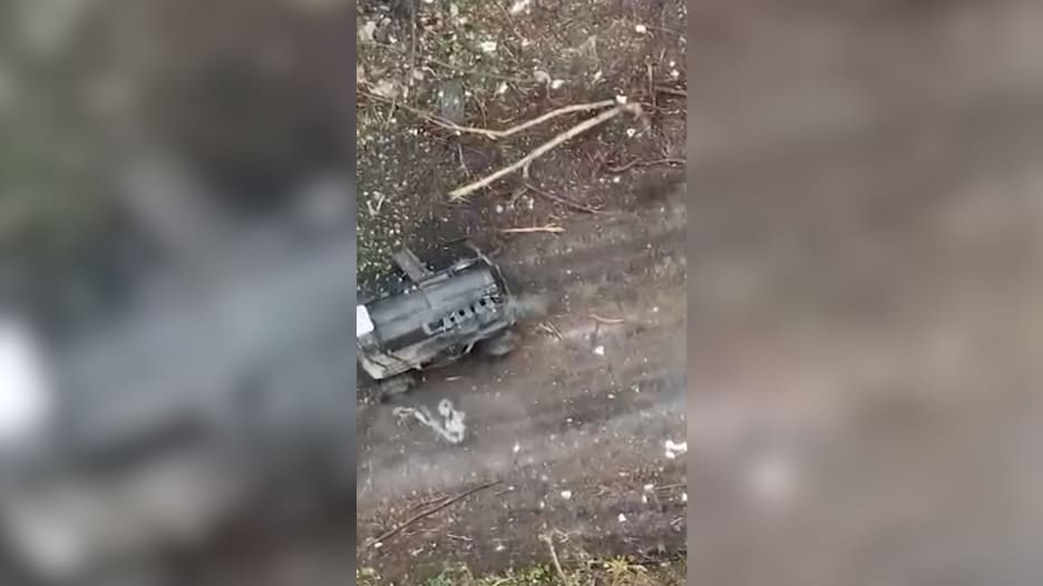 شاهد كيف أنقذت مركبة مسيّرة جنديًا أوكرانيًا مصاب حاصره الجيش الروسي لـ33 يومًا