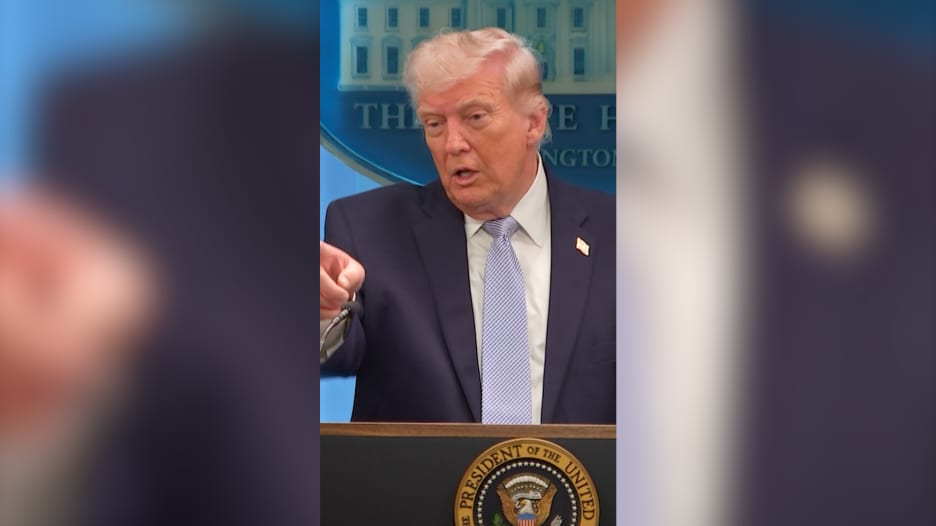 شاهد رد ترامب على سؤال حول "صحته العقلية" بعد منشوره "غير اللائق" تجاه إيران