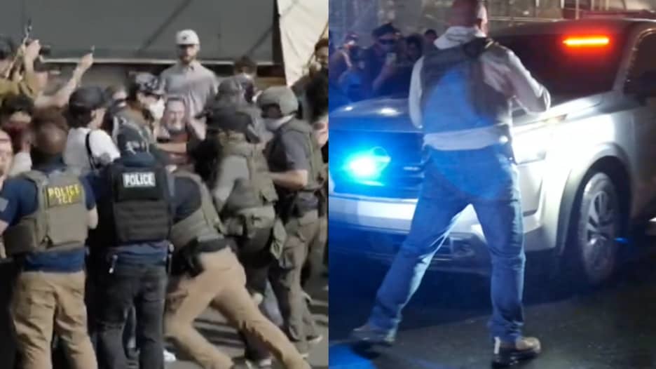 فوضى خلال احتجاجات بعد إضراب عن الطعام في مركز احتجاز تابع لإدارة الهجرة والجمارك الأمريكية