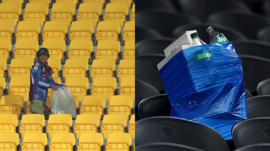 لماذا يحرص مشجعو كرة القدم اليابانيون على النظافة في كأس العالم؟