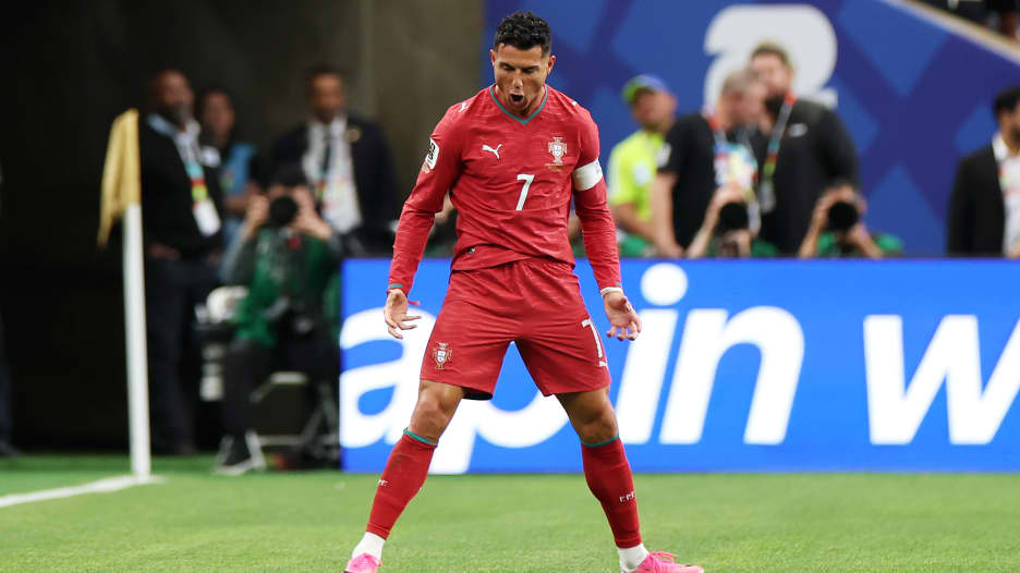 رونالدو يسجل في 6 بطولات كأس عالم متتالية