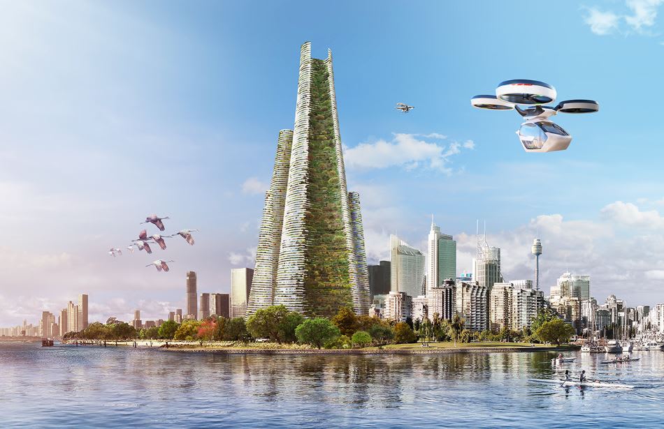 ألق نظرة على المدن العمودية التي قد نعيش فيها في المستقبل يوما ما