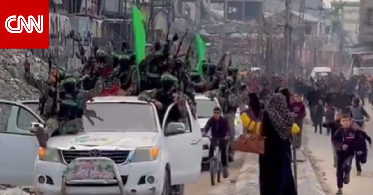 فيديو متداول لـ"تحية موكب مقاتلي حماس في شوارع غزة".. ما حقيقته؟