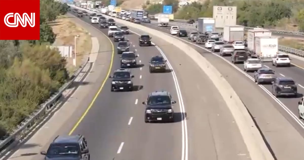 فيديو منسوب لـ"موكب رئيس المخابرات المصرية في إسرائيل".. ما حقيقته؟