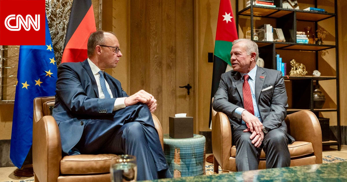 في لقائه المستشار الألماني.. ملك الأردن يؤكد ضرورة تنفيذ اتفاق غزة بجميع مراحله
