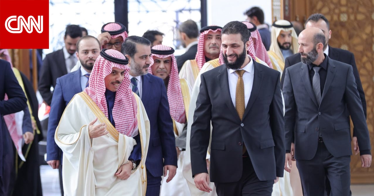 في أول زيارة بعد سقوط الأسد.. وزير الخارجية السعودي يلتقي أحمد الشرع بدمشق