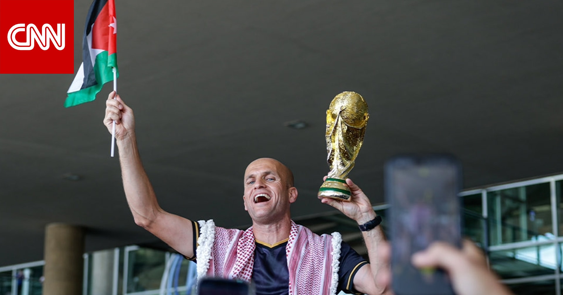 طاقم حكام أردني يحظى باستقبال رسمي وجماهيري بعد المونديال