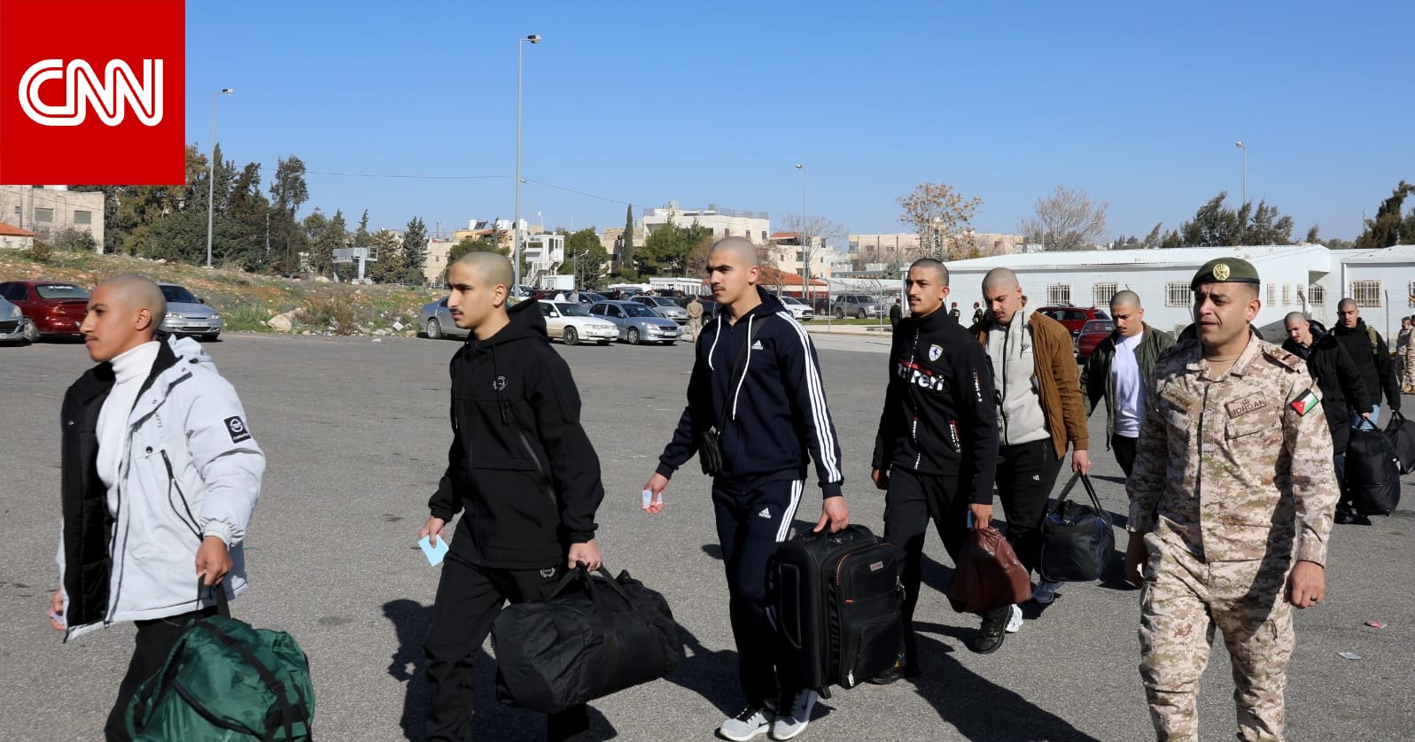 الجيش الأردني: التحاق الدفعة الأولى من مُكلّفي "خدمة العلم" رسميًا بمعسكر التدريب