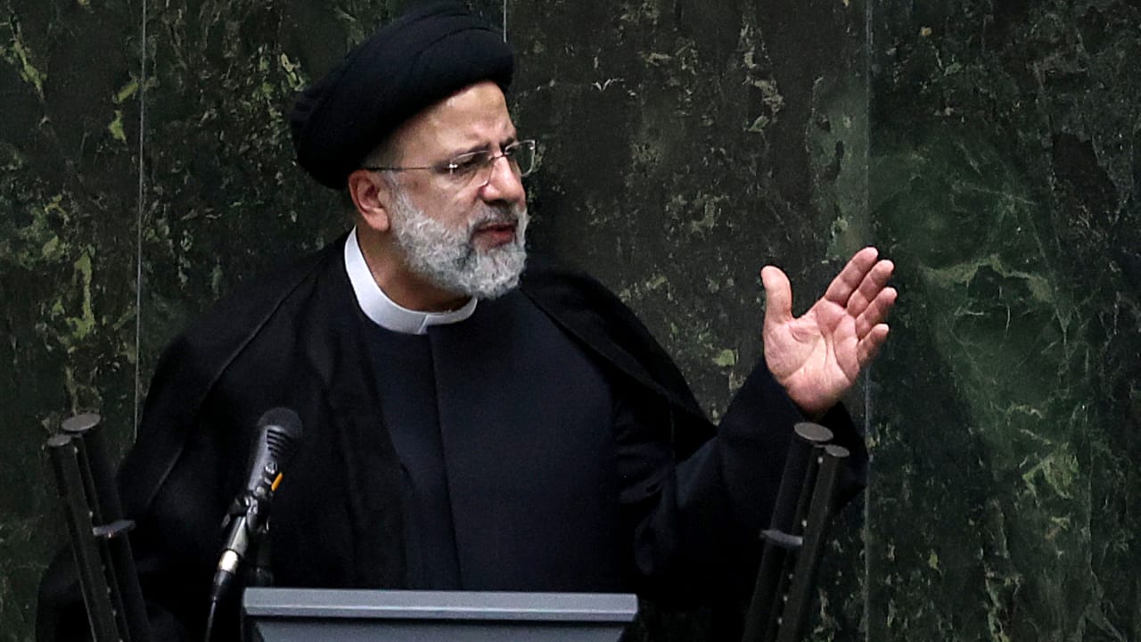الرئيس الإيراني، إبراهيم رئيسي
