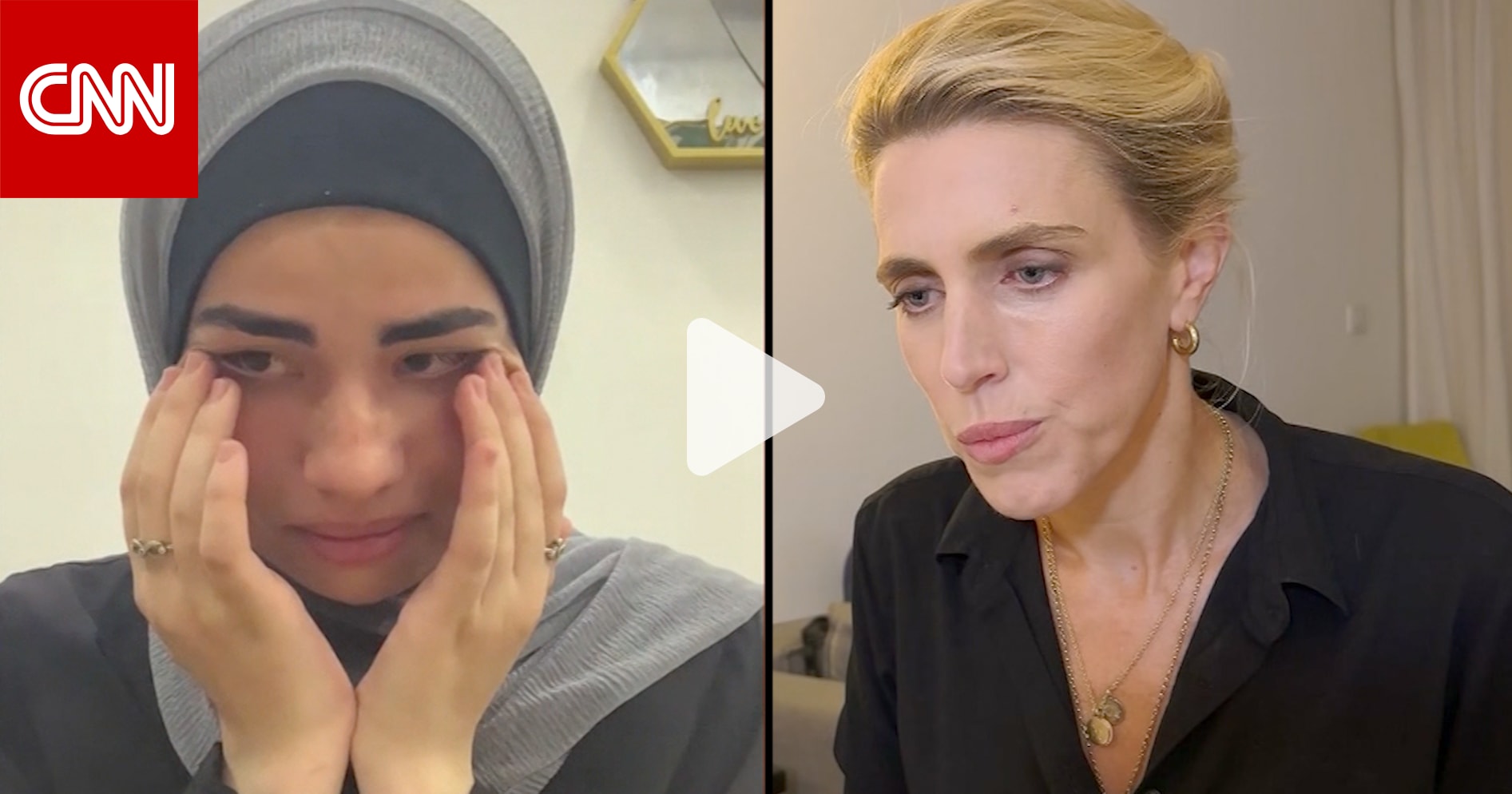 أجهشت بالبكاء أمام مراسلة CNN.. شاهد ما قالته فتاة عالقة في غزة تحت القصف